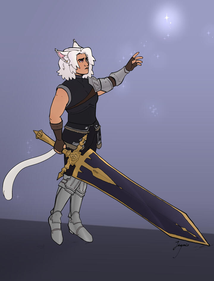 Example of lineart fullbody
